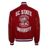 South Carolina State University Red Varsity Jacket