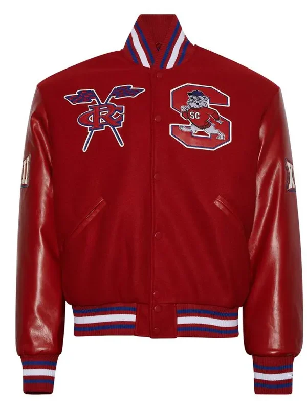 South Carolina State University Red Varsity Jacket