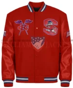 South Carolina State University Red Varsity Jacket