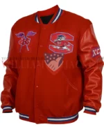 South Carolina State University Red Varsity Jacket