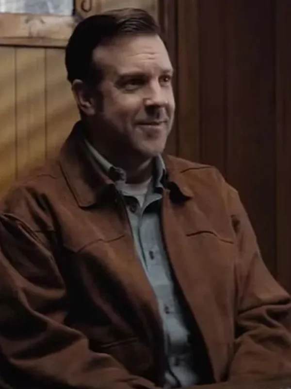 South of Heaven Jason Sudeikis Brown Suede Jacket