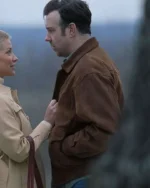South of Heaven Jason Sudeikis Brown Suede Jacket