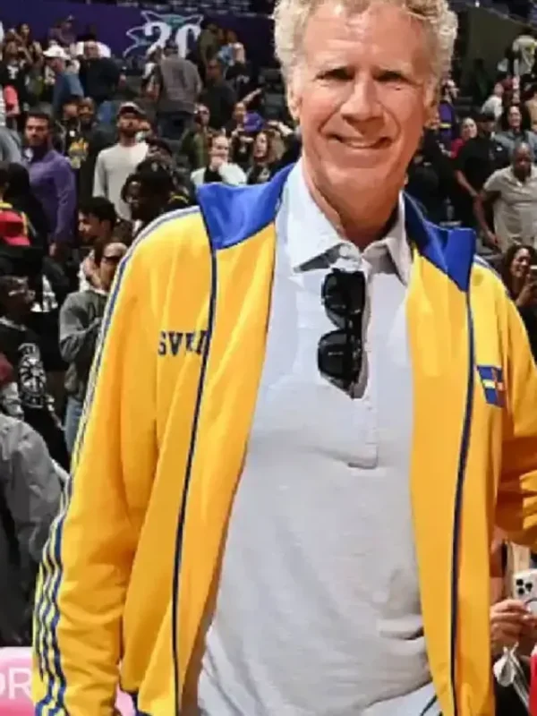 Sparks Will Ferrell Yellow Track Jacket