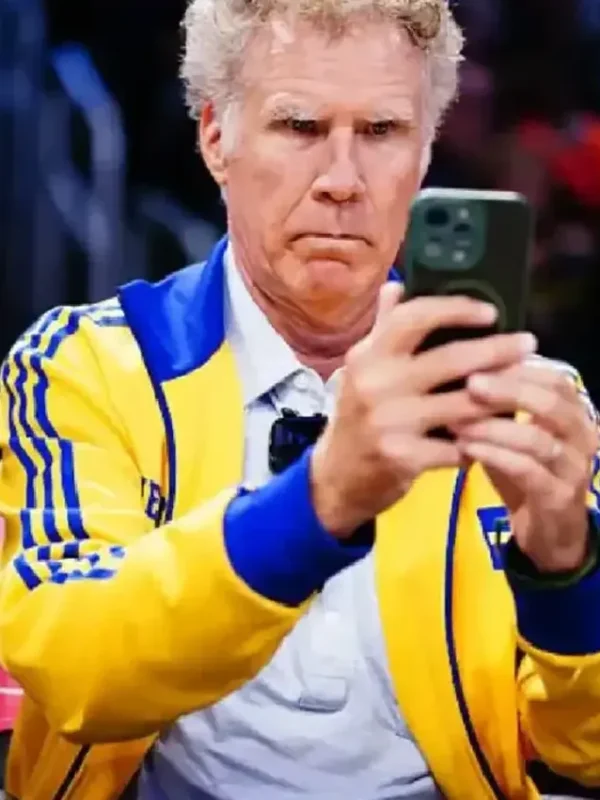 Sparks Will Ferrell Yellow Track Jacket