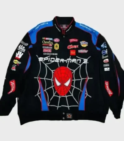 Spider Man Disney Daytona 500 Bomber Jacket