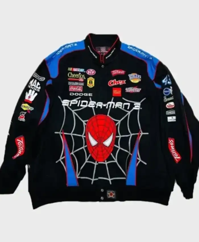 Spider Man Disney Daytona 500 Bomber Jacket Spider Man Disney Daytona 500 Bomber Jacket