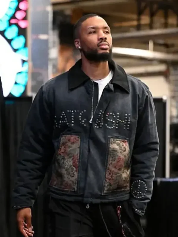 Spurs Vs Trail Blazers Game Two 2026 Damian Lillard Jacket