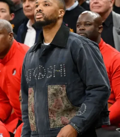 Spurs Vs Trail Blazers Game Two 2026 Damian Lillard Jacket