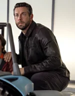 Spy Kids Armageddon Zachary Levi Black Leather Jacket