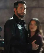 Spy Kids Armageddon Zachary Levi Black Leather Jacket