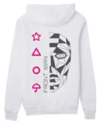 Squid Game Front Man White Hoodie