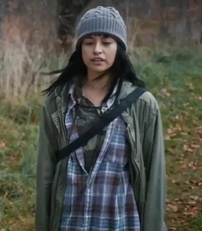 Star Slade Nika and Madison Green Hooded Jacket