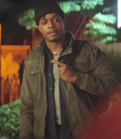 Stephan James Night Always Comes Green Jacket