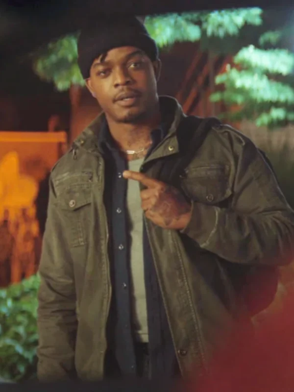 Stephan James Night Always Comes Green Jacket