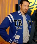 Street Fighter Event Andrew Koji Blue Wool Jacket