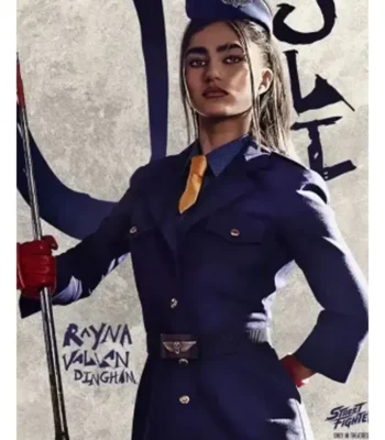 Street Fighter Movie Juli Blue Coat