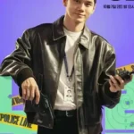 Strong Girl Nam-soon Kang Hee-sik Black Leather Jacket