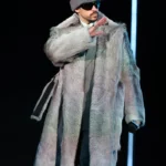 Super Bowl LX Halftime Show Bad Bunny Shearling Coat