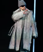 Super Bowl LX Halftime Show Bad Bunny Shearling Coat