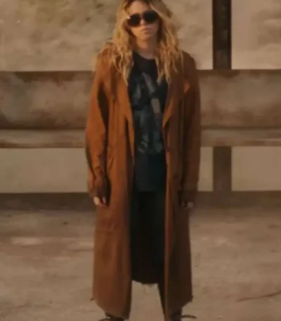 Supergirl Milly Alcock Brown Coat
