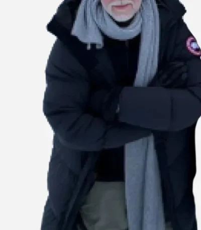 Superman James Gunn Black Puffer Coat