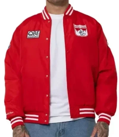 Sydney Swans Red Bomber Jacket