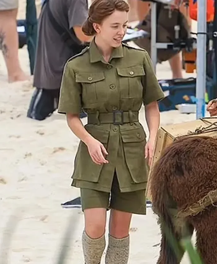 Sydney-Sweeney-Eden-Green-Cotton-Coat.webp Sydney Sweeney Eden Green Cotton Coat