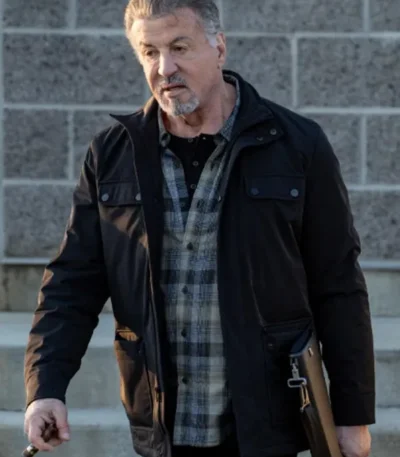 Sylvester Stallone Alarum Cotton Jacket
