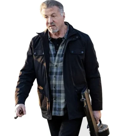 Sylvester Stallone Alarum Cotton Jacket