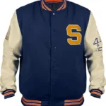 Syracuse S Letterman Varsity Jacket