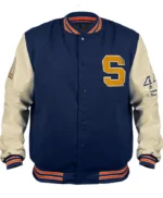 Syracuse S Letterman Varsity Jacket