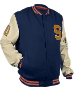Syracuse S Letterman Varsity Jacket