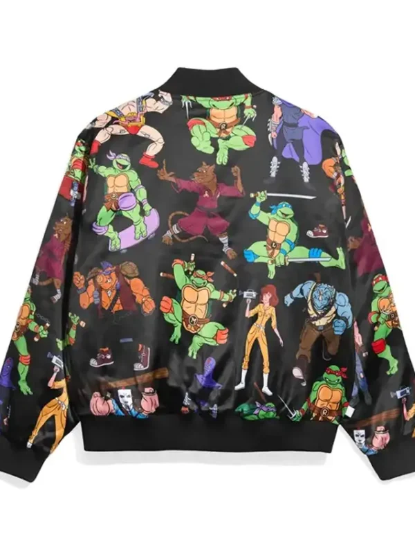 TMNT Characters AOP Satin Jacket