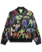 TMNT Characters AOP Satin Jacket