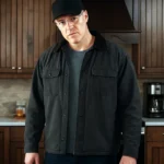 Tahmoh Penikett Before Your Father Finds Us Black Jacket
