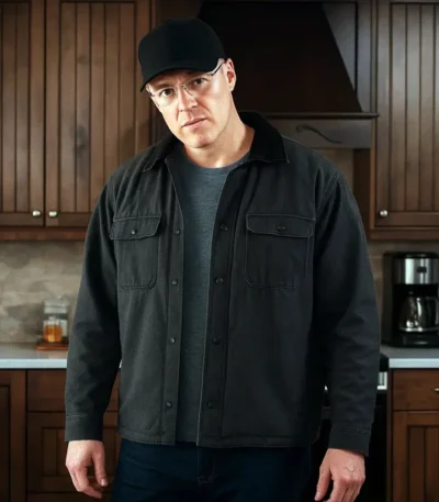 Tahmoh Penikett Before Your Father Finds Us Black Jacket