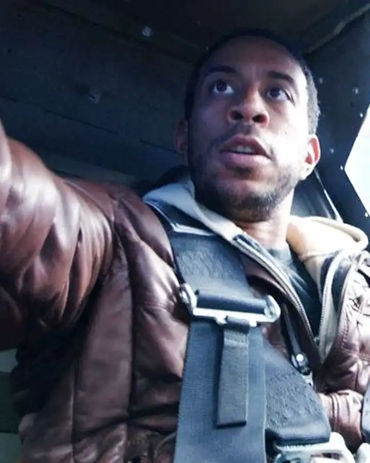 Tej Parker Brown Leather Jacket The Fate Of The Furious Tej Parker Brown Leather Jacket The Fate Of The Furious