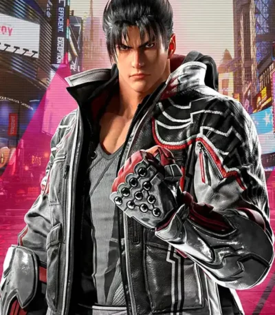 Tekken 8 Jin Kazama Leather Jacket