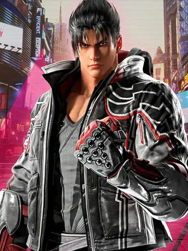 Tekken 8 Jin Kazama Leather Jacket