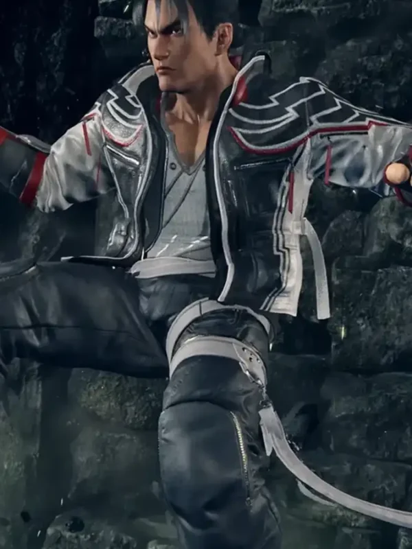 Tekken 8 Jin Kazama Leather Jacket