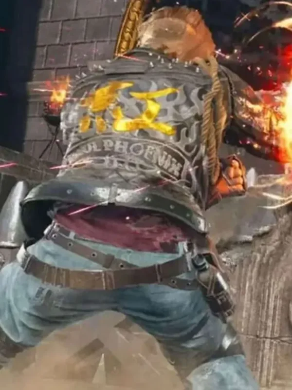 Tekken 8 Paul Phoenix Brown Leather Jacket