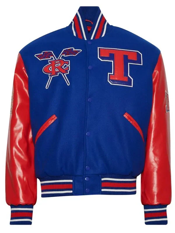 Tennessee State University Royal and Red Varsity Jacket