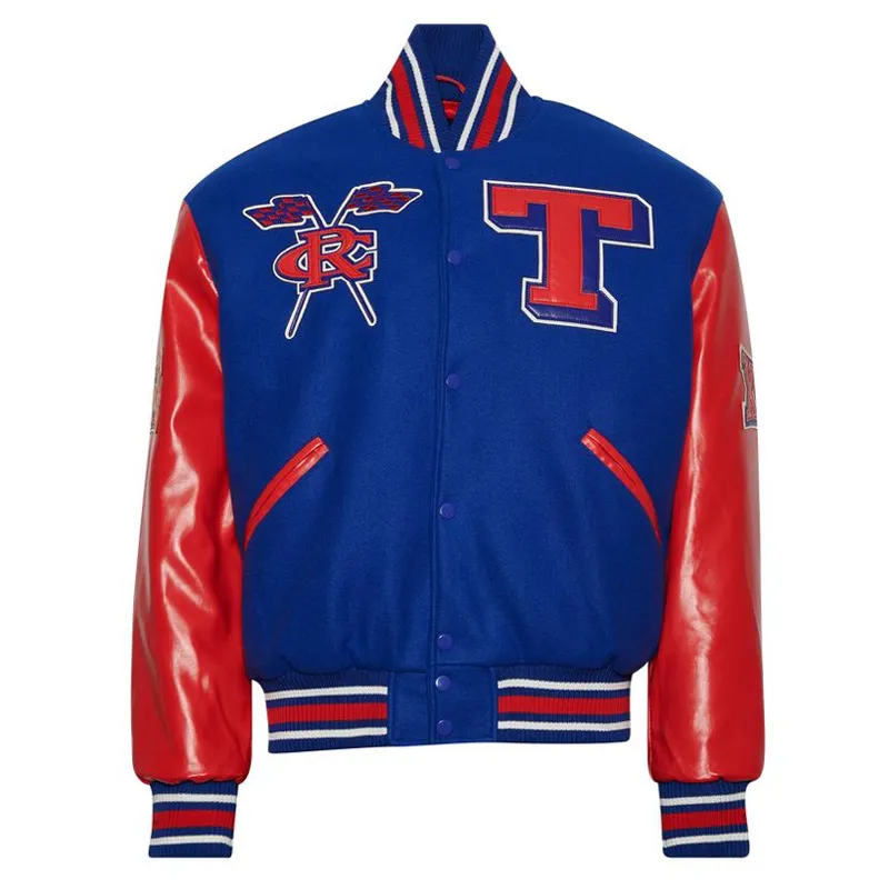 Tennessee State University Royal and Red Varsity Jacket Tennessee State University Royal and Red Varsity Jacket