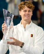 Miami Open Jannik Sinner White Jacket