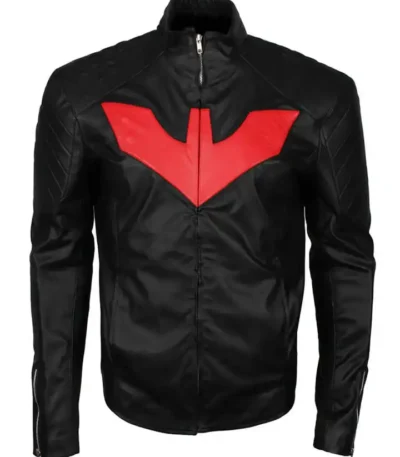 Terry McGinnis Black Leather Jacket