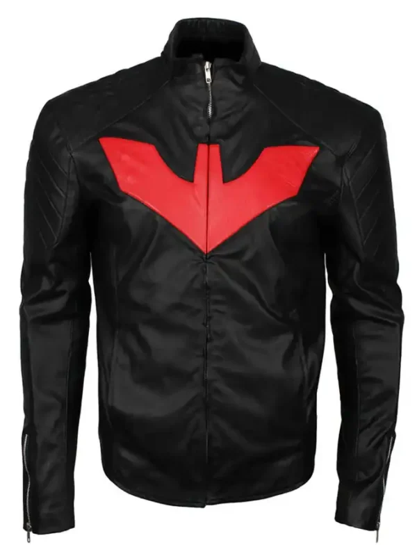 Terry McGinnis Black Leather Jacket