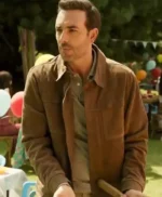 The Accident 2024 Emiliano Lobo Brown Jacket