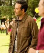 The Accident 2024 Emiliano Lobo Brown Jacket