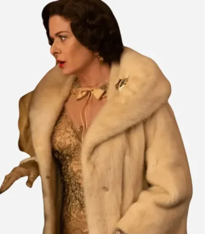 The Alto Knights Debra Messing White Coat