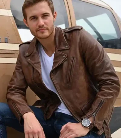 The Bachelor Peter Weber Leather Jacket